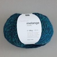 Rico - Melange Chunky - 058 Blue/Green